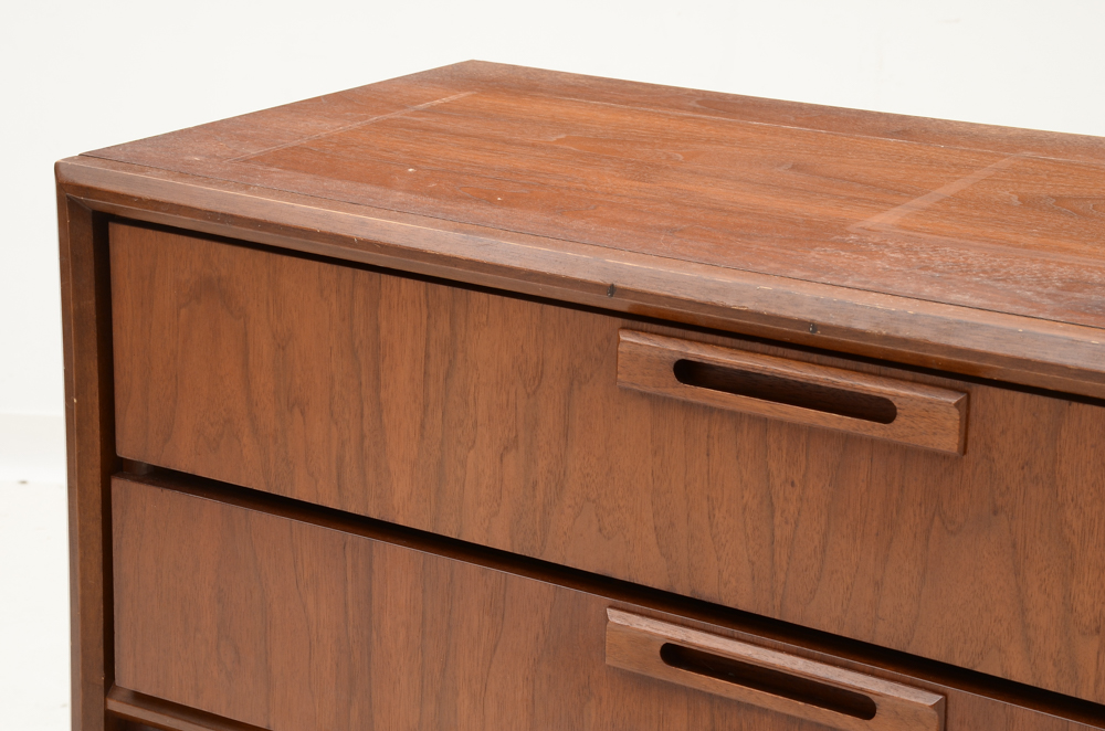 Danish Modern Style Walnut Chest