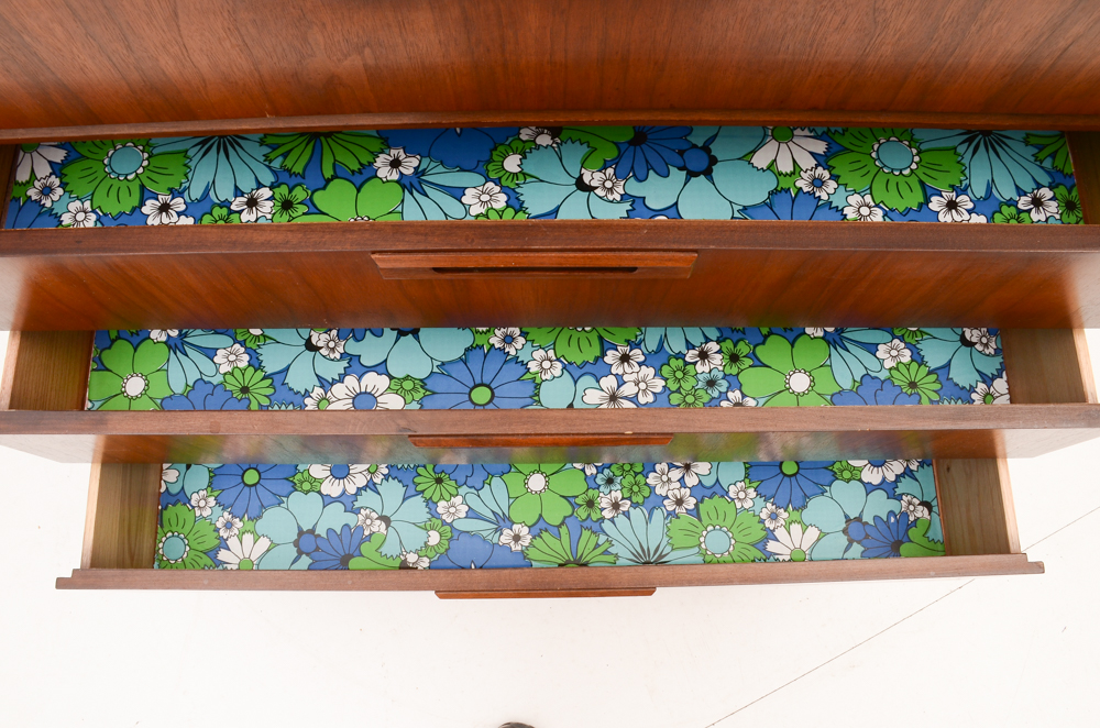 Danish Modern Style Walnut Chest