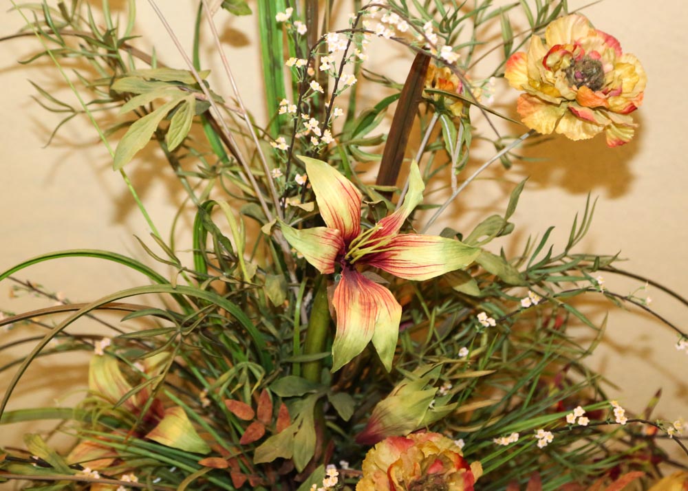 Faux Floral Arrangements