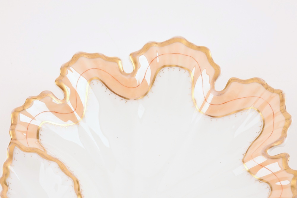 Antique Krister Porzellan Porcelain Divided Serving Dish