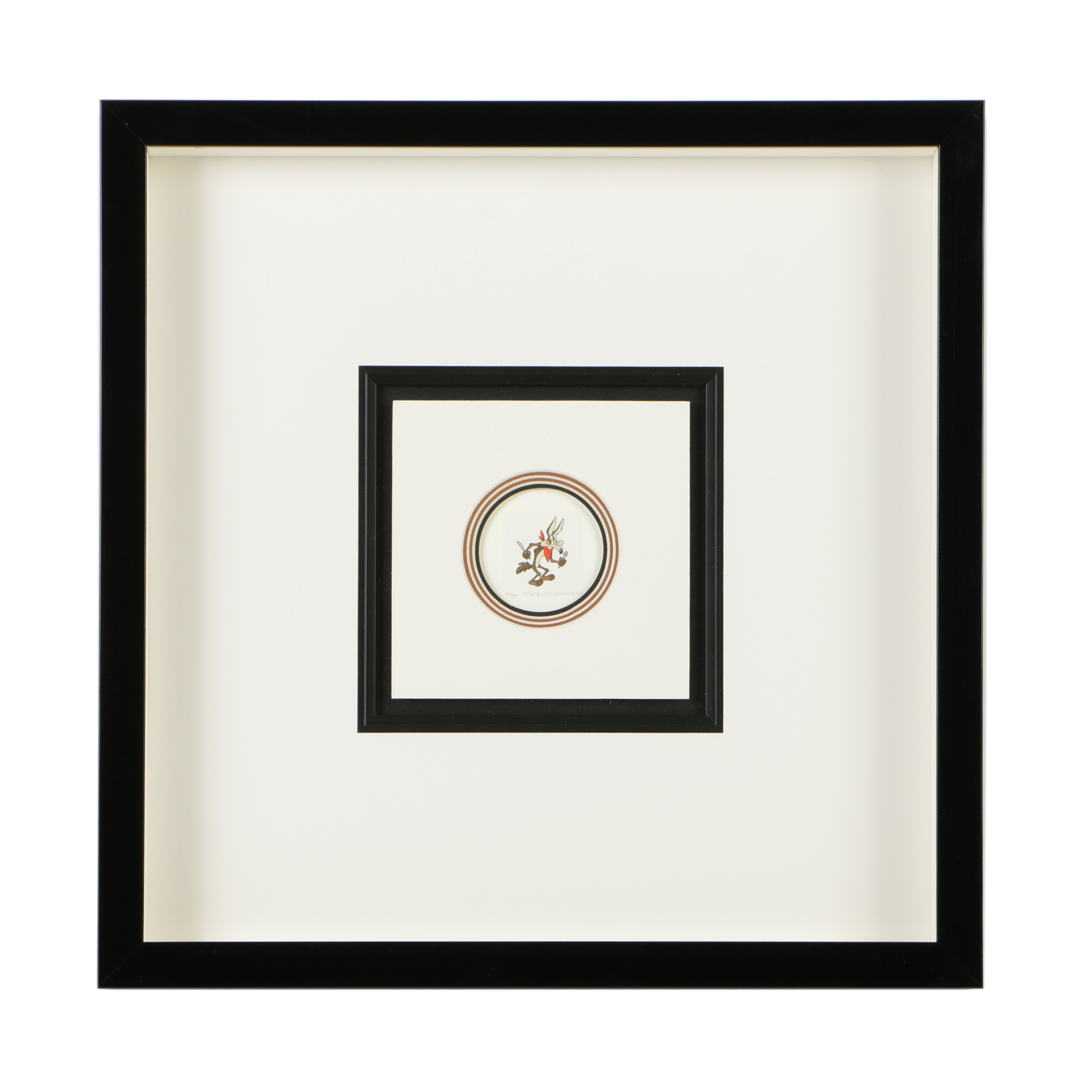 Warner Bros Studio Limited Edition Etching on Paper "Wile E. Coyote Etching"