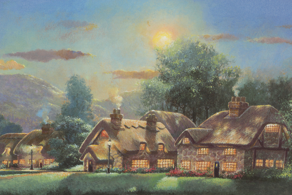 Andrew Warden Artist's Proof Giclée Print on Paper "Peacefull Evening"