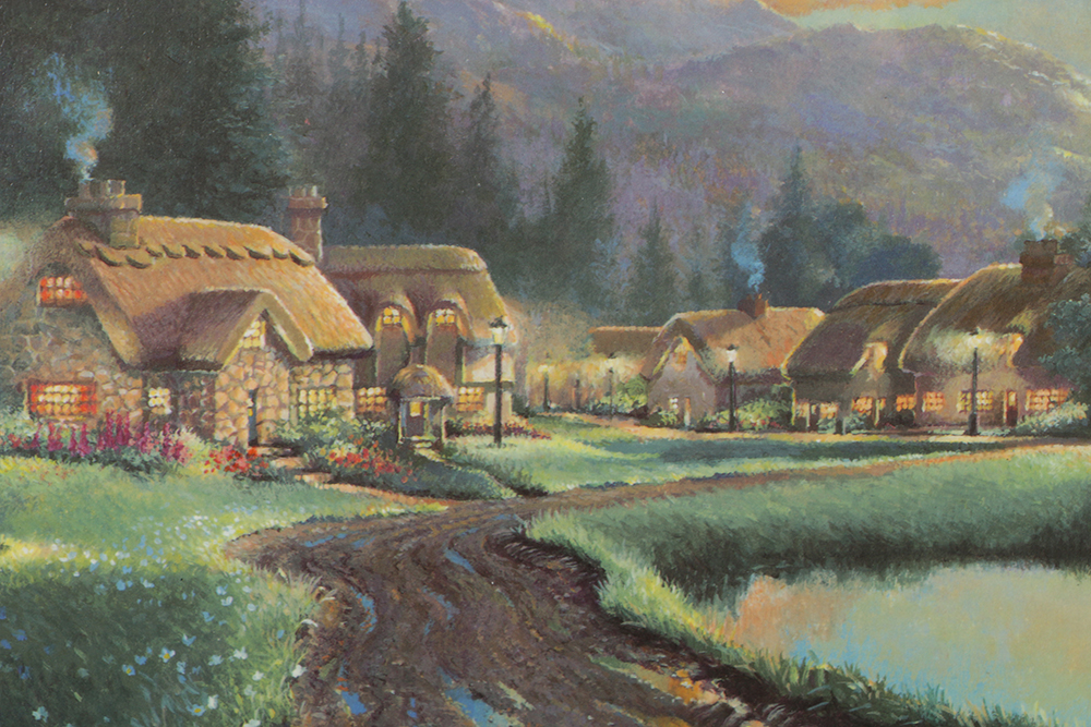 Andrew Warden Artist's Proof Giclée Print on Paper "Peacefull Evening"