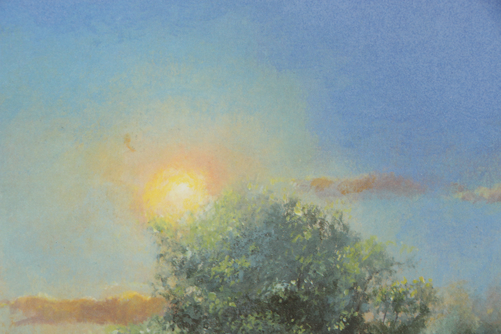 Andrew Warden Artist's Proof Giclée Print on Paper "Peacefull Evening"