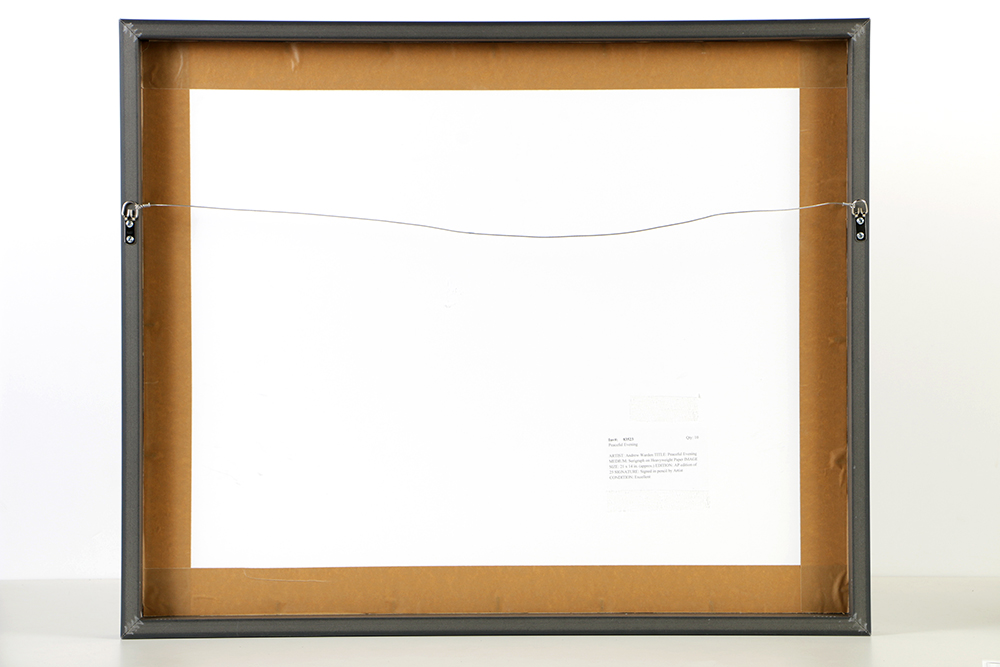 Andrew Warden Artist's Proof Giclée Print on Paper "Peacefull Evening"