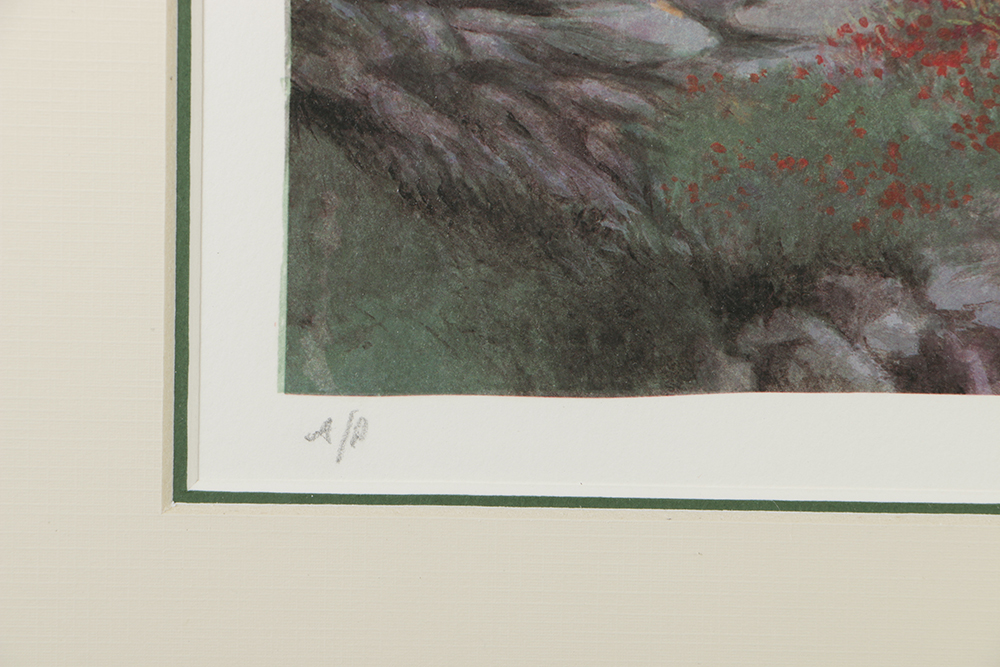 Andrew Warden Artist's Proof Giclée Print on Paper "Majesty Lake"