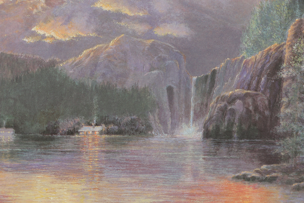 Andrew Warden Artist's Proof Giclée Print on Paper "Majesty Lake"