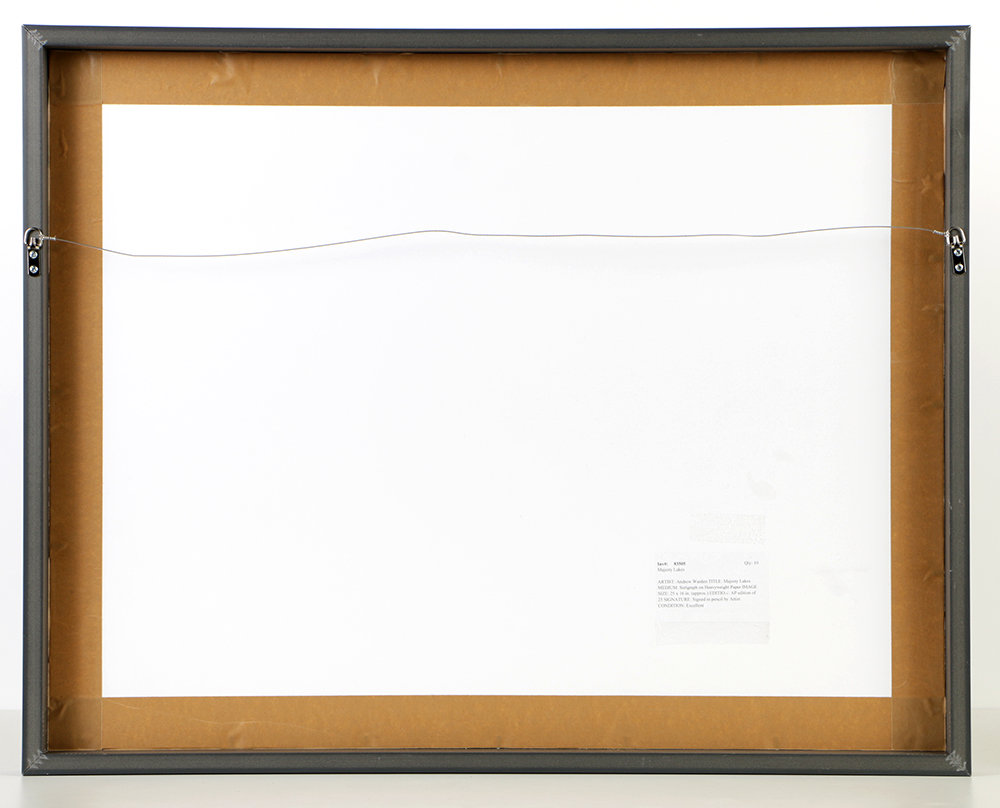 Andrew Warden Artist's Proof Giclée Print on Paper "Majesty Lake"