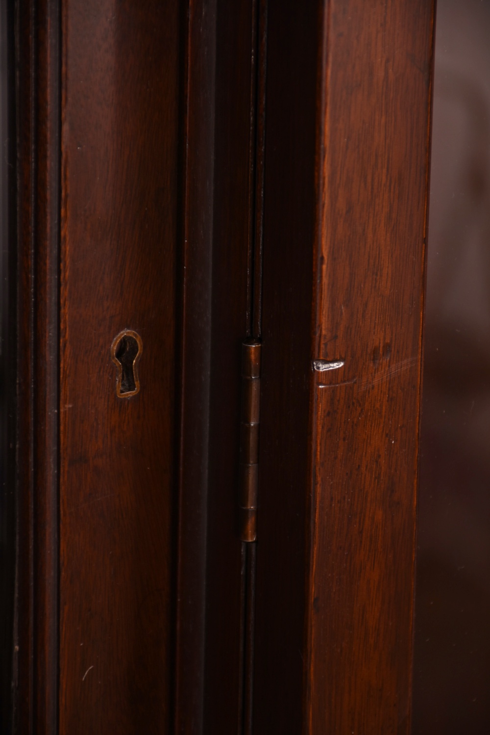 20th Century Baker Mahogany Breakfront China Cabinet