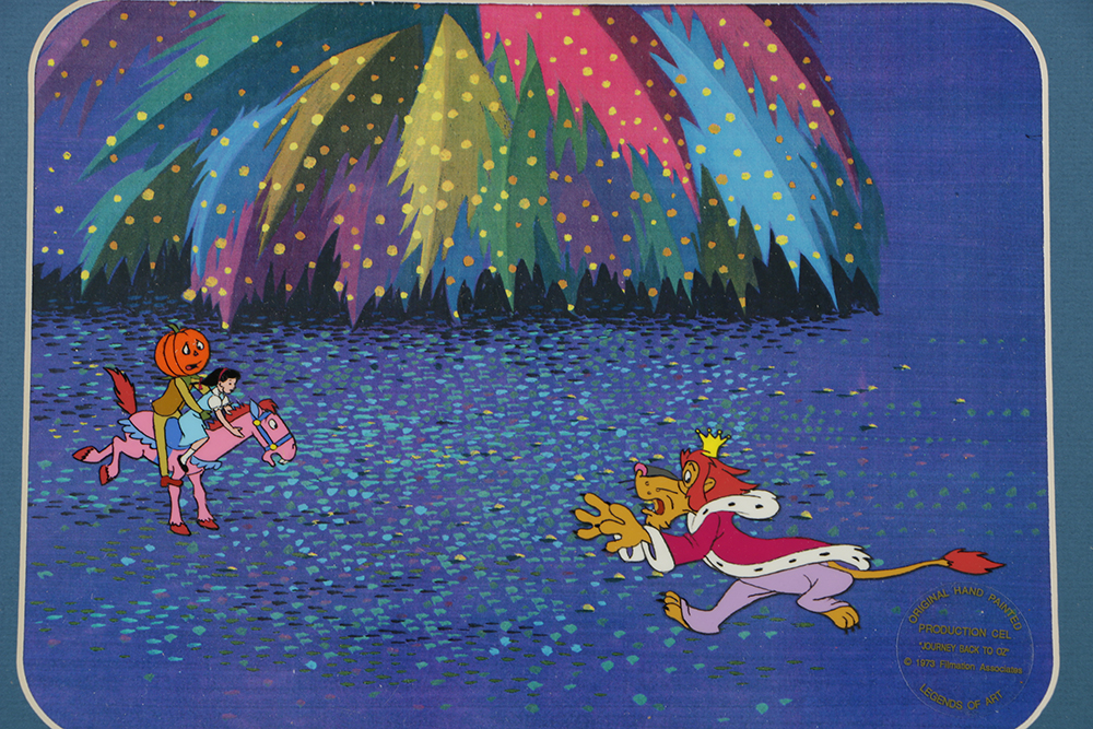 Original Sericel and Illustration from "Journey Back To Oz"
