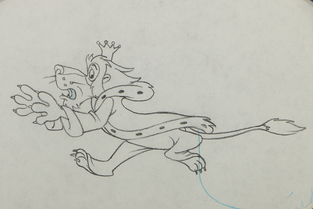 Original Sericel and Illustration from "Journey Back To Oz"