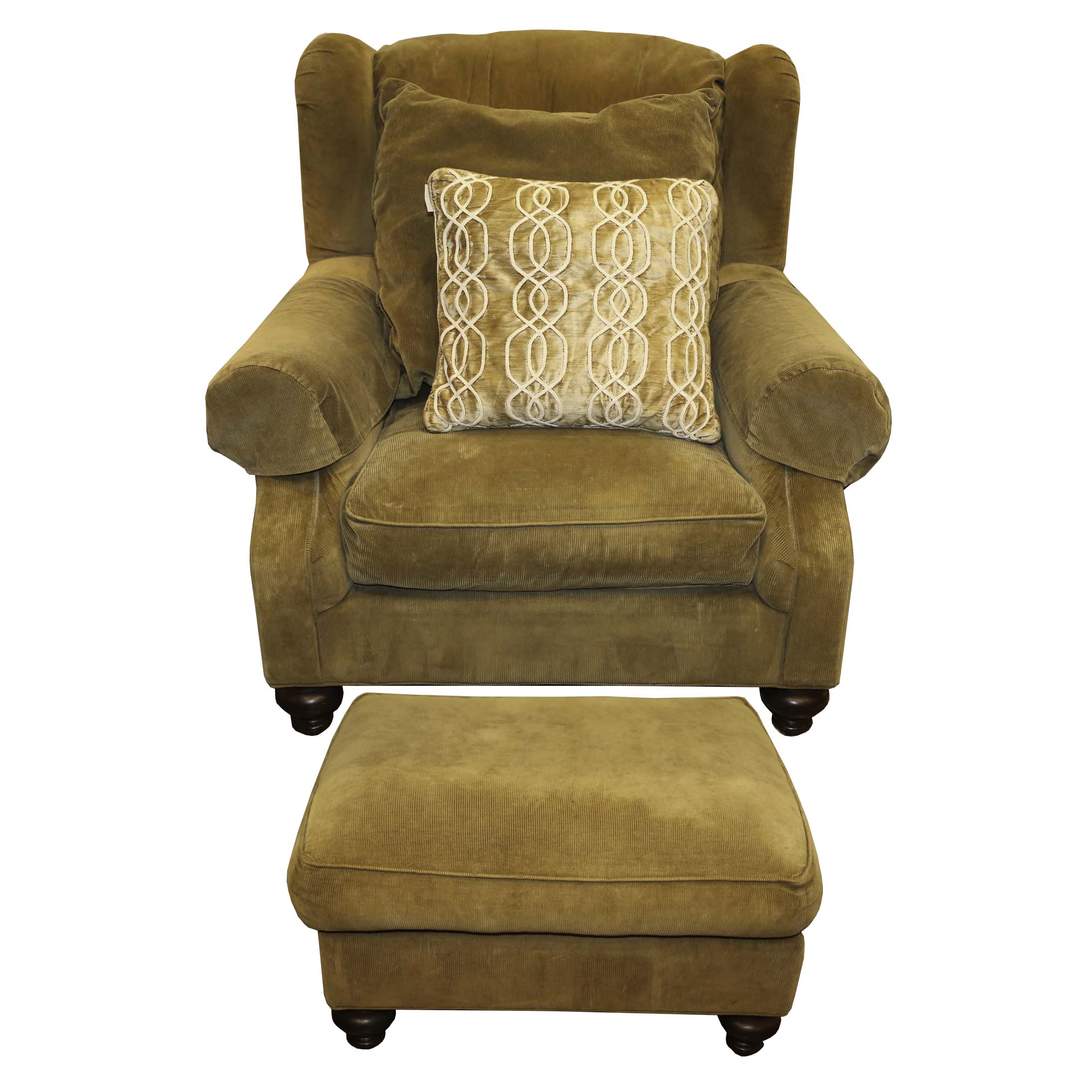 Armchair with Ottoman