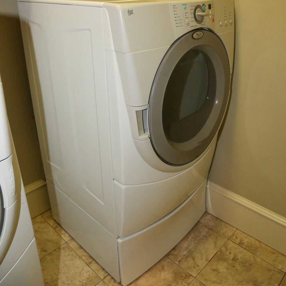 Whirlpool Duet Dryer and Stand