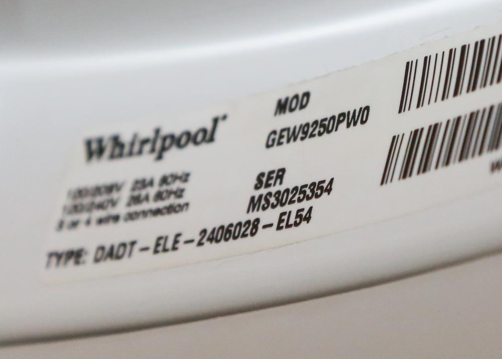 Whirlpool Duet Dryer and Stand