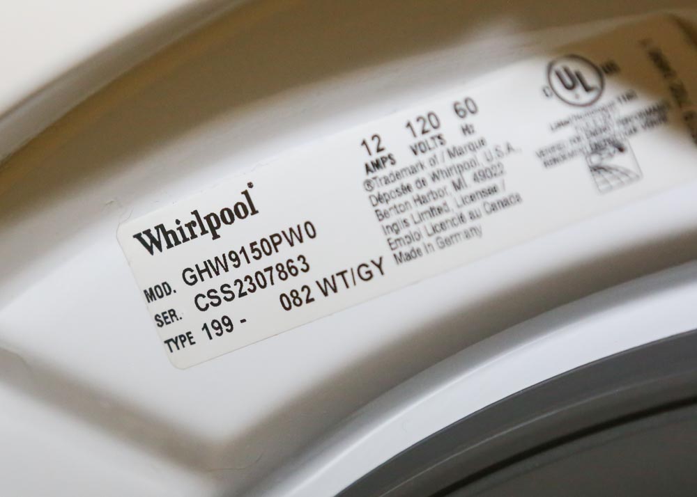 Whirlpool Duet Washer and Stand