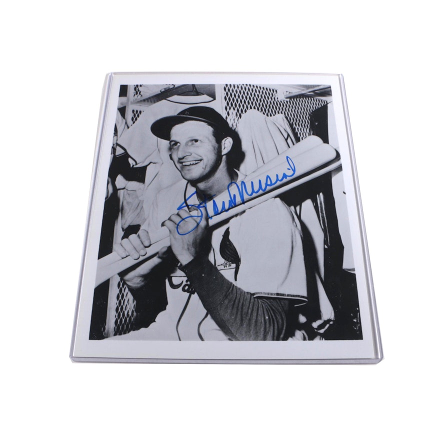 Stan Musial Signed Photograph