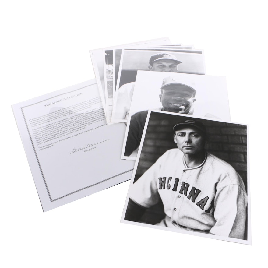 Collection of Cincinnati Reds Photographs by George Brace