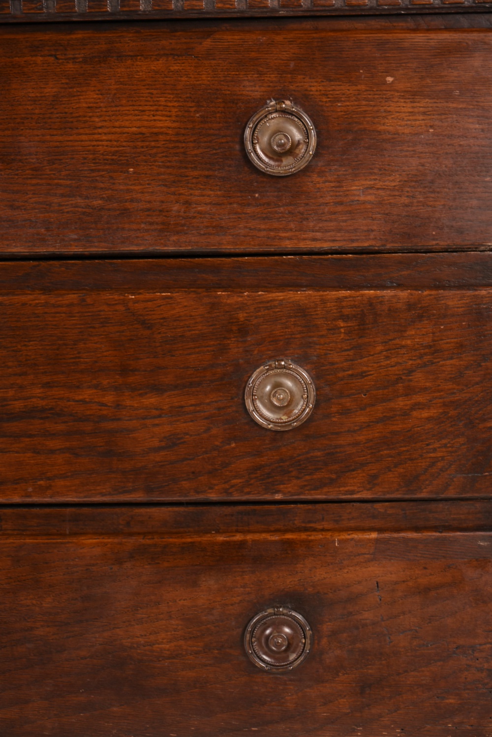 Splendid Circa 1820 French Oak Slant Front Secretary