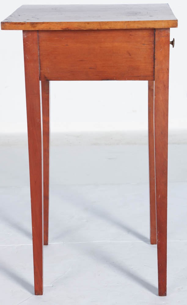 19th Century Cherry One Drawer Stand