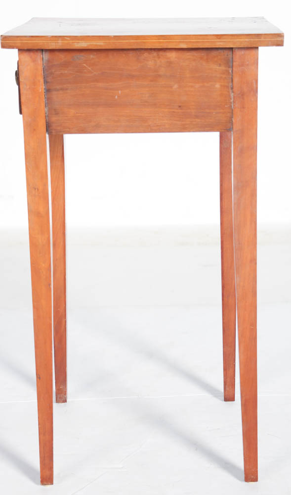 19th Century Cherry One Drawer Stand