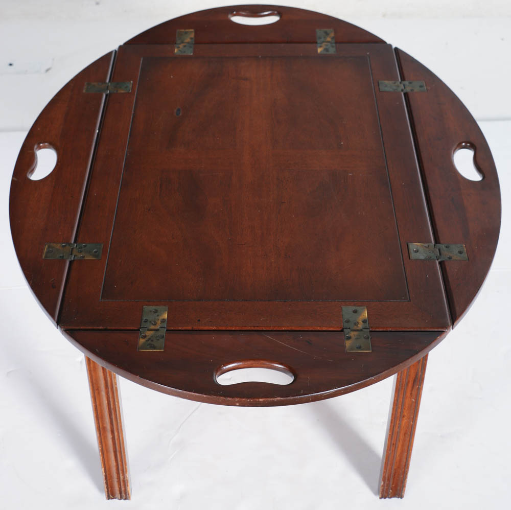 Mid 20th Century Mahogany Tray Table