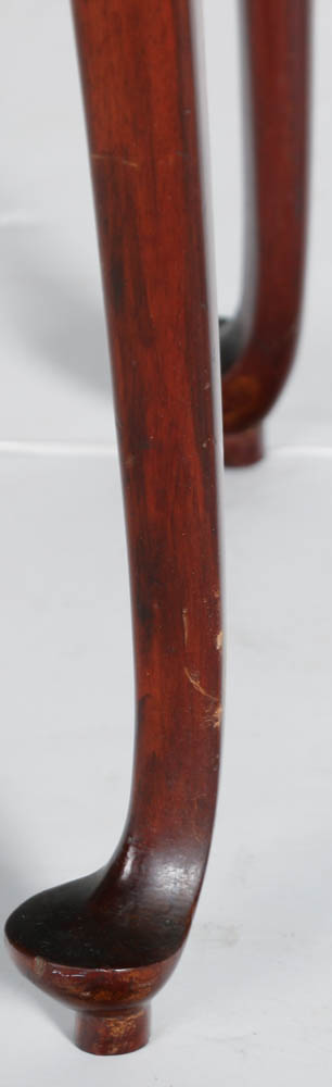 Mahogany Queen Anne Game Table