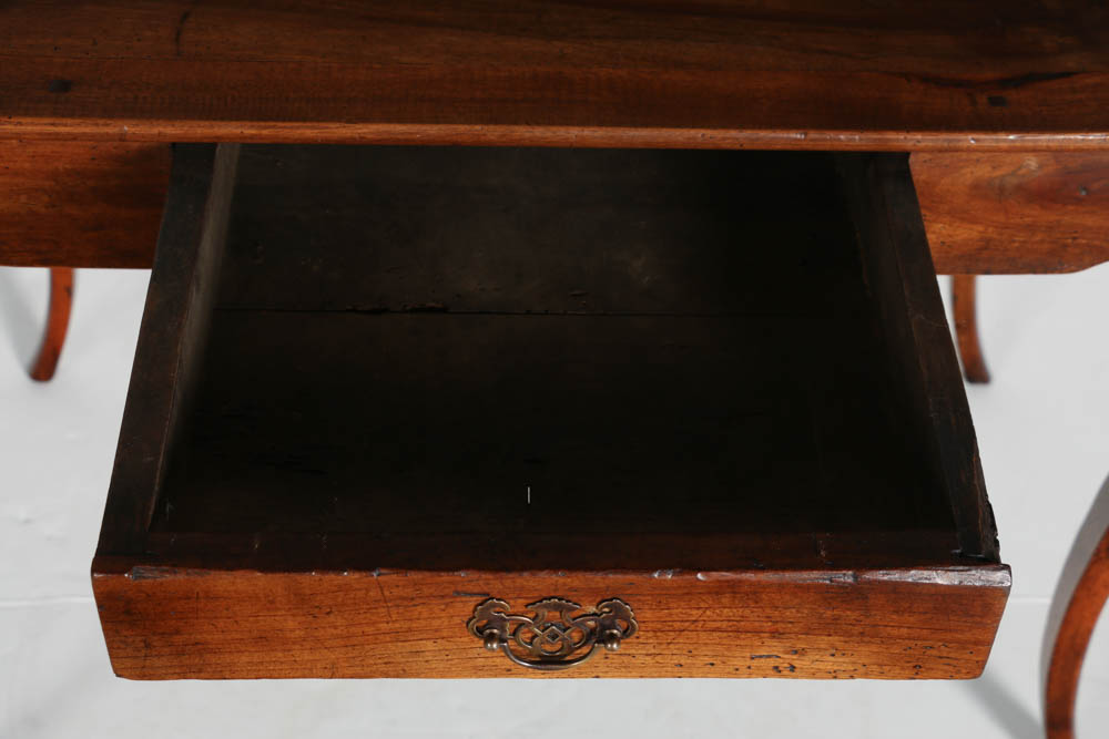 Circa 1870 French Side Table in Cherry