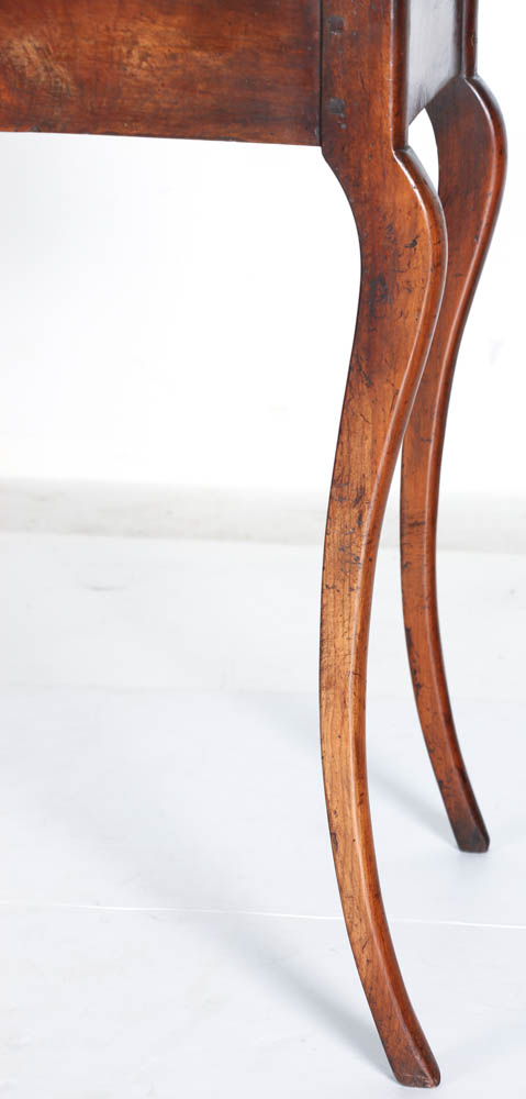 Circa 1870 French Side Table in Cherry