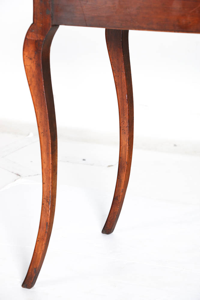 Circa 1870 French Side Table in Cherry