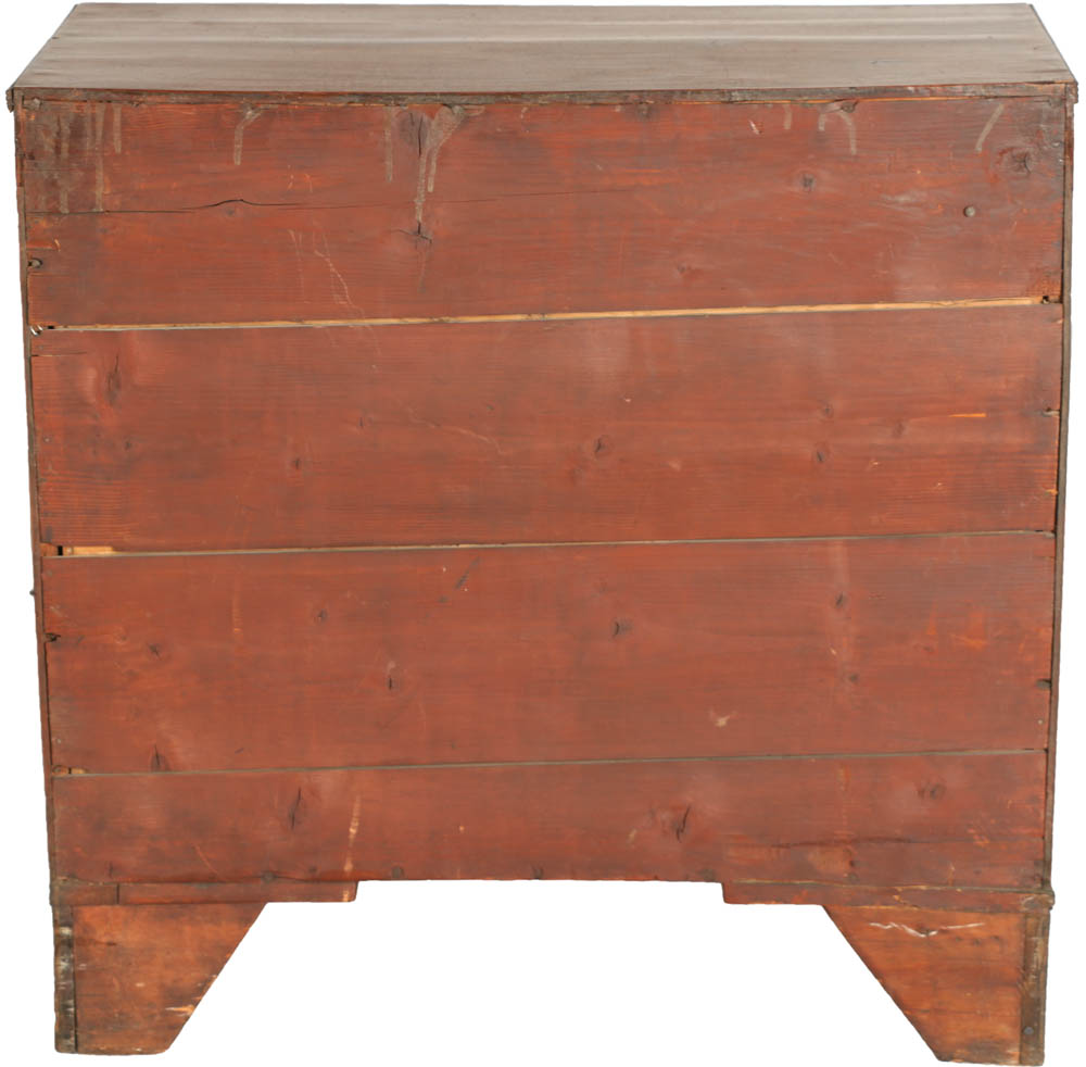 18th Century English George III Chest of Drawers in Mahogany