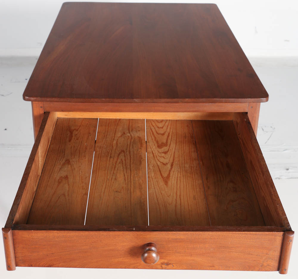 Large Walnut Work Table