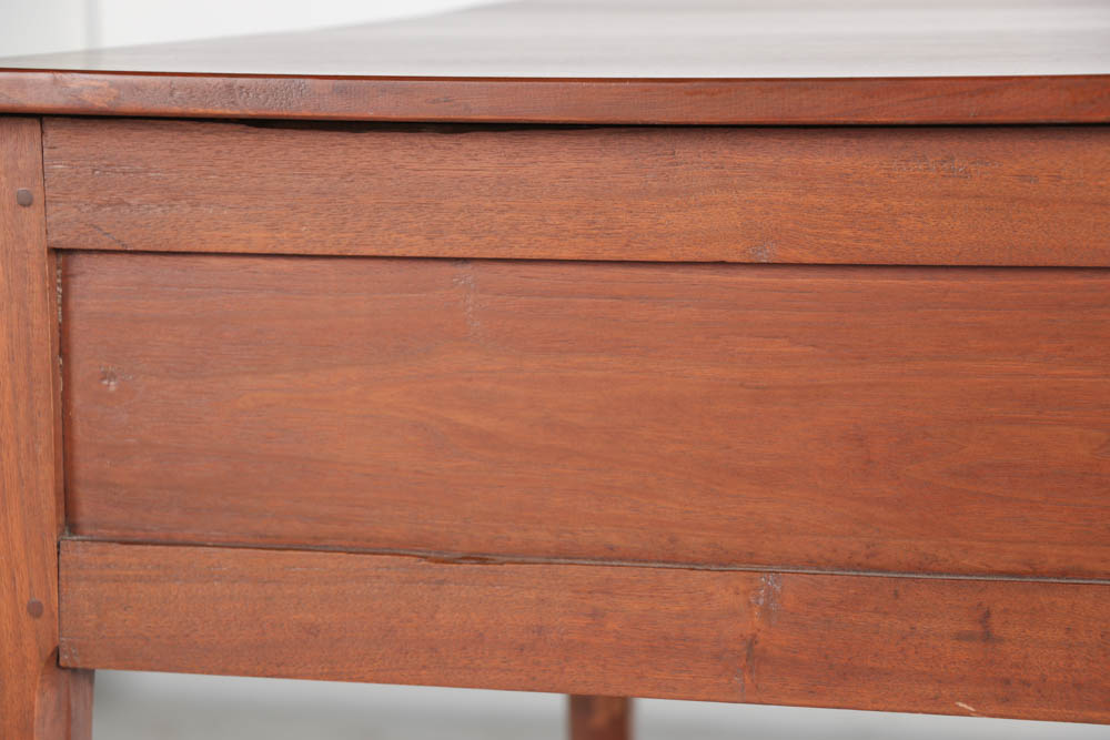 Large Walnut Work Table