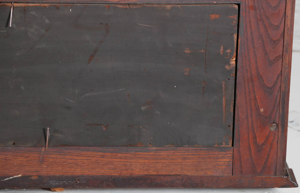 Early 20th Century Mahogany Two Piece China Cupboard