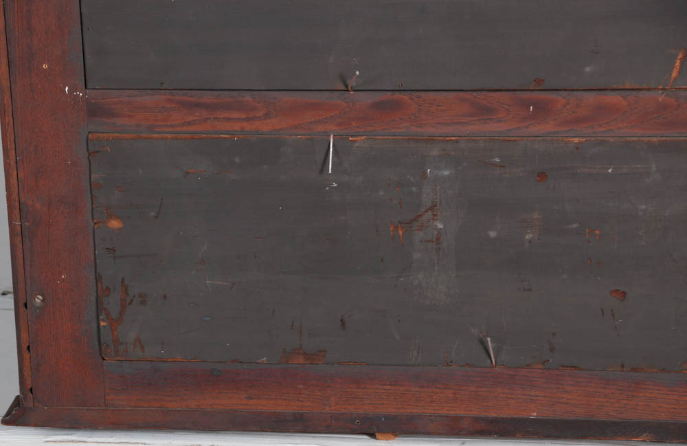 Early 20th Century Mahogany Two Piece China Cupboard