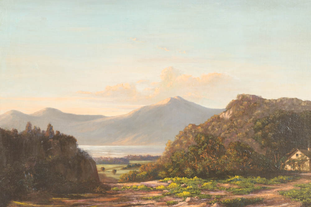 Original Oil On Canvas Landscape