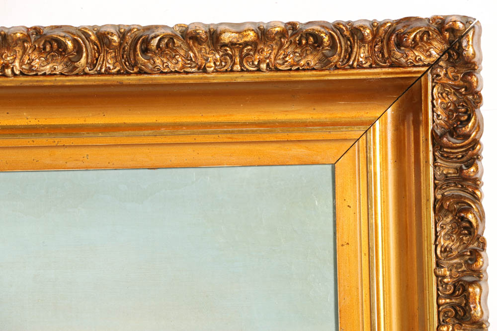 Original Oil On Canvas Landscape