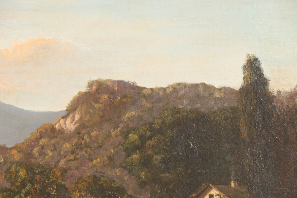 Original Oil On Canvas Landscape