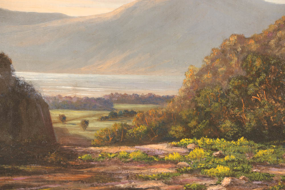 Original Oil On Canvas Landscape