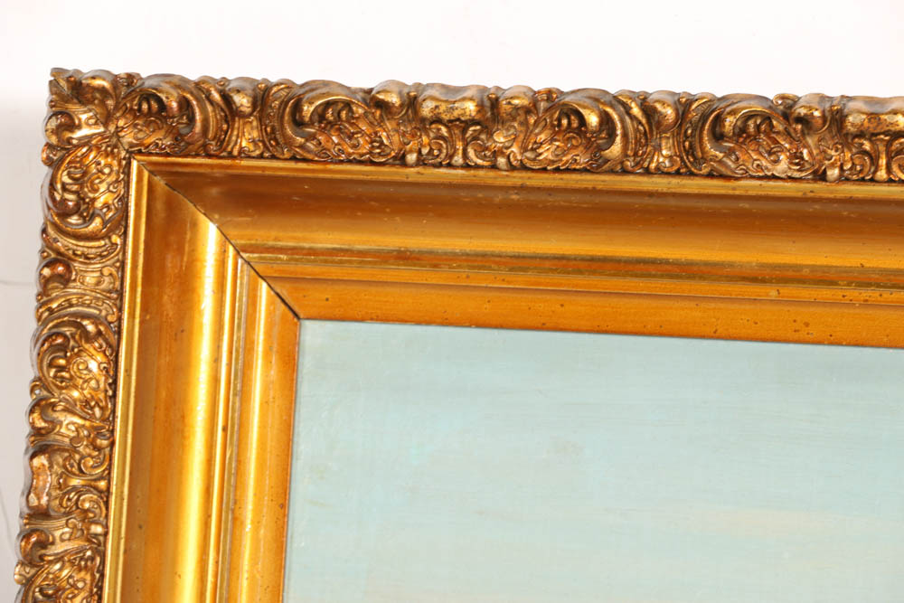 Original Oil On Canvas Landscape