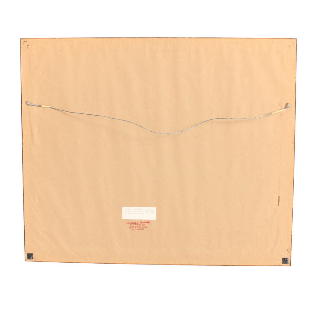 Vintage Audubon "White-headed Eagle" Lithograph Print