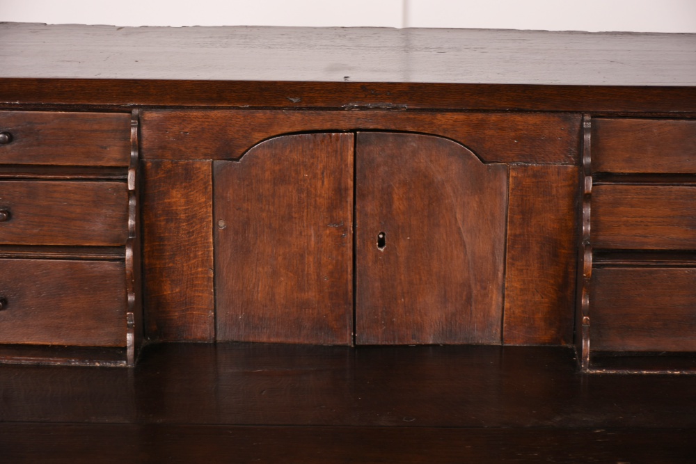 Splendid Circa 1820 French Oak Slant Front Secretary