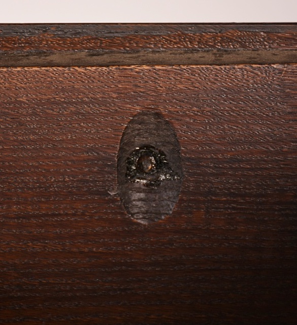 Splendid Circa 1820 French Oak Slant Front Secretary