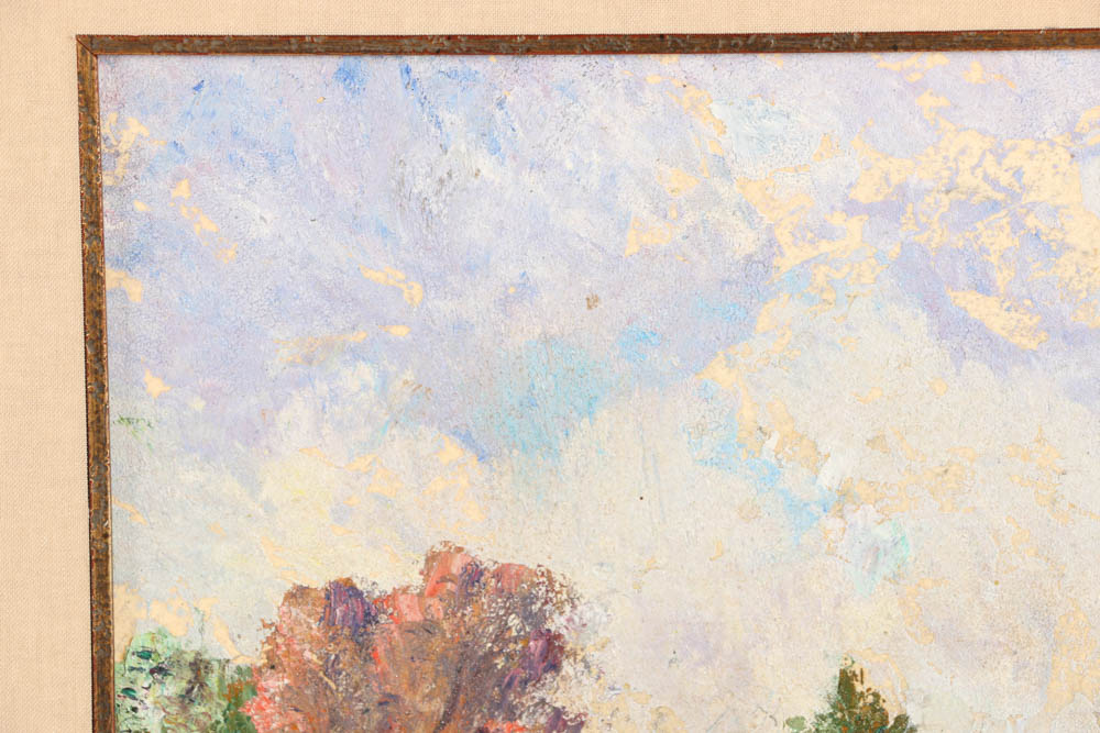 Double Sided Landscape Paintings by Rupert Lovejoy (1885-1975)