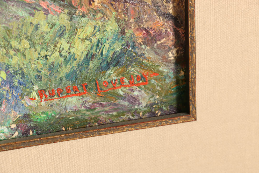 Double Sided Landscape Paintings by Rupert Lovejoy (1885-1975)