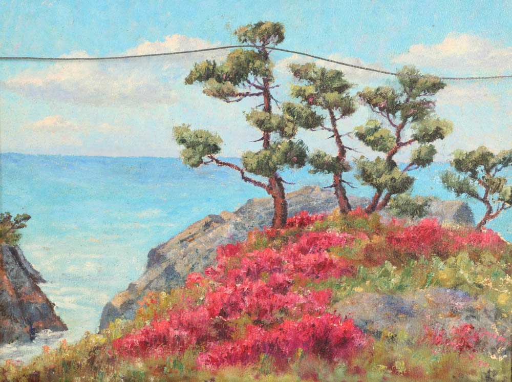 Double Sided Landscape Paintings by Rupert Lovejoy (1885-1975)