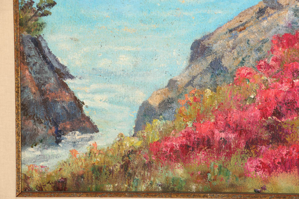 Double Sided Landscape Paintings by Rupert Lovejoy (1885-1975)