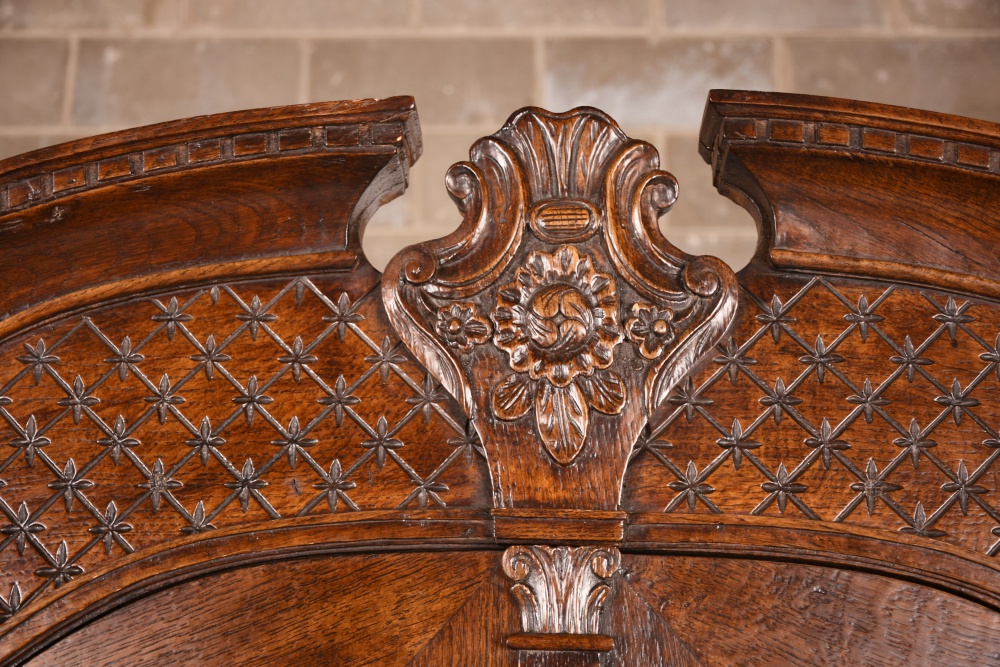 Splendid Circa 1820 French Oak Slant Front Secretary