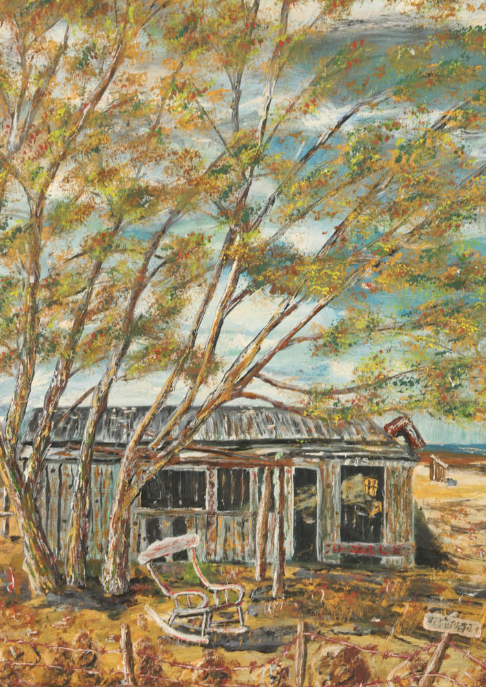 Original Oil Painting on Board by EJ Sorenson