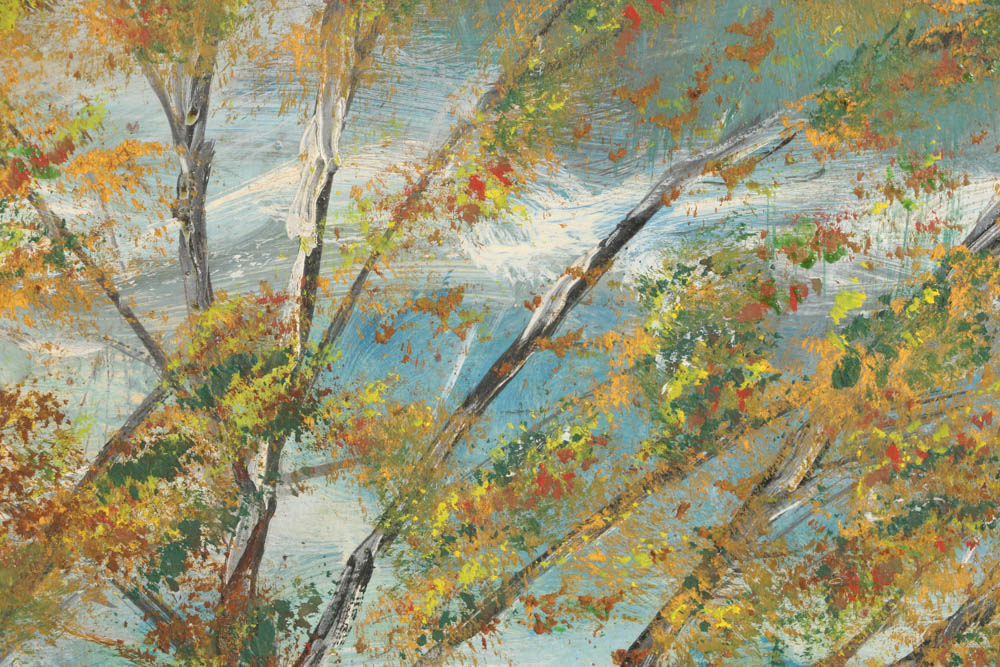 Original Oil Painting on Board by EJ Sorenson