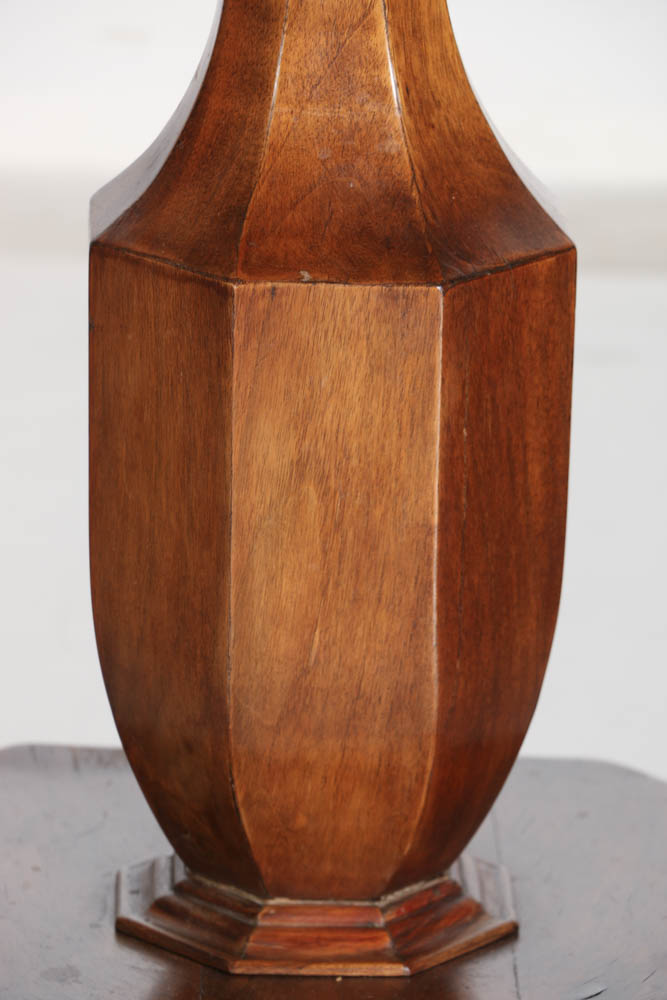 19th Century Italian Walnut Tilt Top with Delicate Marquetry